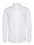 Polo Ralph Lauren Jersey Spread-Collar Shirt Vit