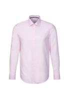 Cityhemden 1/1 Arm Tops Shirts Business Pink Seidensticker