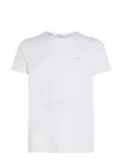 Calvin Klein Stretch Slim Fit T-Shirt Vit