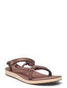 Teva Original Universal Slim Leather Brun