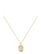 By Jolima Paris Crystal Necklace Guld