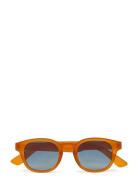 Mango Resin Frame Sunglasses Orange