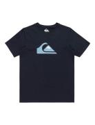 Quiksilver Comp Logo Ss Yth Marinblå