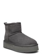 Boot Shoes Boots Ankle Boots Ankle Boots Flat Heel Grey Sofie Schnoor
