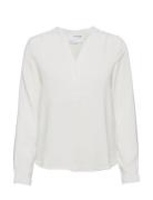 Selected Femme Slfmivia Ls Top B Noos Vit