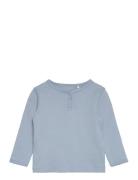 Fixoni Blouse Ls - Solid Blå