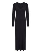 Bs Alexandra Regular Fit Dress Maxiklänning Festklänning Black Bruun &...