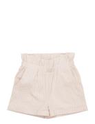 Copenhagen Colors Seersucker Shorts W. Frill Beige