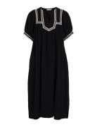 Vila Vimanda S/S Midi Dress Svart