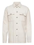 Cotton Linen Overshirt L/S Tops Overshirts White Lindbergh