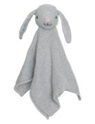 Teddykompaniet Teddy Baby, Organic Doudou Rabbit, Knitted Grå