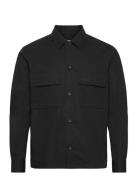 Calvin Klein Poplin Stretch Indoor Overshirt Svart