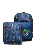 Lego® Optimo Starter School Bag Ryggsäck Väska Blue Lego Bags