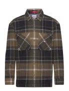 Tommy Jeans Tjm Brushed Check Overshirt Brun