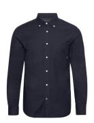 Tommy Hilfiger Garment Dyed Oxford Rf Shirt Marinblå