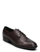 Colby_Derb_Tcbu Shoes Business Laced Shoes Brown BOSS