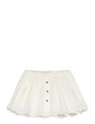 Nmfhirsa Skirt Lil Dresses & Skirts Skirts Short Skirts Cream Lil'Atel...