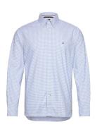 Tommy Hilfiger 1985 Oxford Gingham Rf Shirt Blå