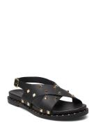 Sofie Schnoor Baby And Kids Sandal Leather Svart