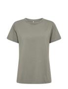 Sc-Derby Tops T-shirts & Tops Short-sleeved Grey Soyaconcept