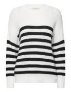 Fqiben-Pullover Tops Knitwear Jumpers White FREE/QUENT