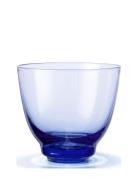 Holmegaard Flow Tumbler 35 Cl Dark Blue Blå