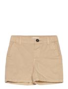 Slim-Fit Chino Cotton Bermuda Shorts Bottoms Shorts Beige Mango
