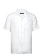 J. Lindeberg Elio Linen Melange Shirt Vit