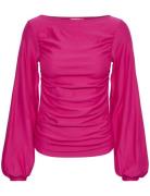 Rifagz Ls Blouse Tops Blouses Long-sleeved Pink Gestuz