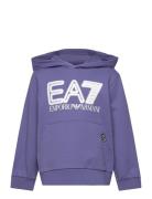 Sweatshirts Sport Sweat-shirts & Hoodies Hoodies Purple EA7