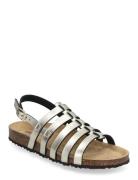 D Brionia F Platta Sandaler Gold GEOX