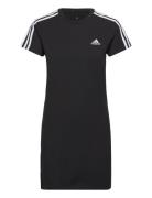 Adidas Sportswear Essentials 3-Stripes Single Jersey Fitted Tee Dress ...