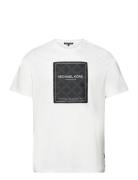 Empire Flagship Tee Tops T-shirts Short-sleeved White Michael Kors