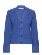 Mschjillena Cardigan Tops Knitwear Cardigans Blue MSCH Copenhagen