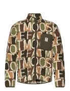 Trevor Fleece Jacket Aop Tops Sweat-shirts & Hoodies Fleeces & Midlaye...