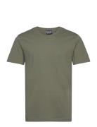 T-Shirt Tops T-shirts Short-sleeved Khaki Green EA7