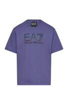 T-Shirt Sport T-shirts Short-sleeved Purple EA7