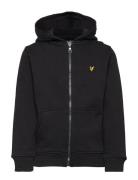 Lyle & Scott Junior Classic Zip Hoodie Svart