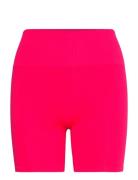 Studio Seamless Rib Shorts Sport Shorts Cycling Shorts Pink Björn Borg