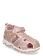 Color Kids Baby Sandals W. Velcro Strap Rosa