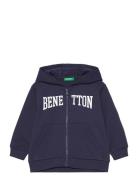 United Colors Of Benetton Jacket W/Hood L/S Blå