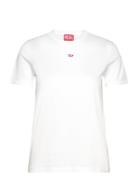 T-Reg-D T-Shirt Tops T-shirts & Tops Short-sleeved White Diesel