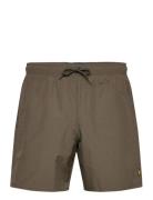 Lyle & Scott Plain Swimshort Khaki Green