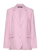 Jane Blazer Blazers Single Breasted Blazers Pink Gina Tricot