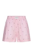 ROTATE Birger Christensen Elasticated Shorts Rosa