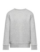 Lindex Sweatshirt Basic Melange Grå