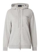 Lexington Clothing Chloe Zip Hood Grå