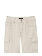 LMTD Nlmutizza Twi Cargo Shorts Kräm