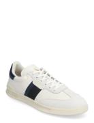 Heritage Aera Leather-Suede Sneaker Låga Sneakers White Polo Ralph Lau...