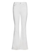 Sylvia Hgh Flr Bg4293 Bottoms Jeans Flares White Tommy Jeans